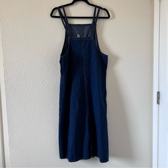 M Jeans Women’s Skirt Overall Medium Blue cottage Core Western Coastal Rodeo - Picture 6 of 10